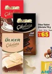 ÜLKER SÜTLÜ TABLET ÇİKOLATA 70 G